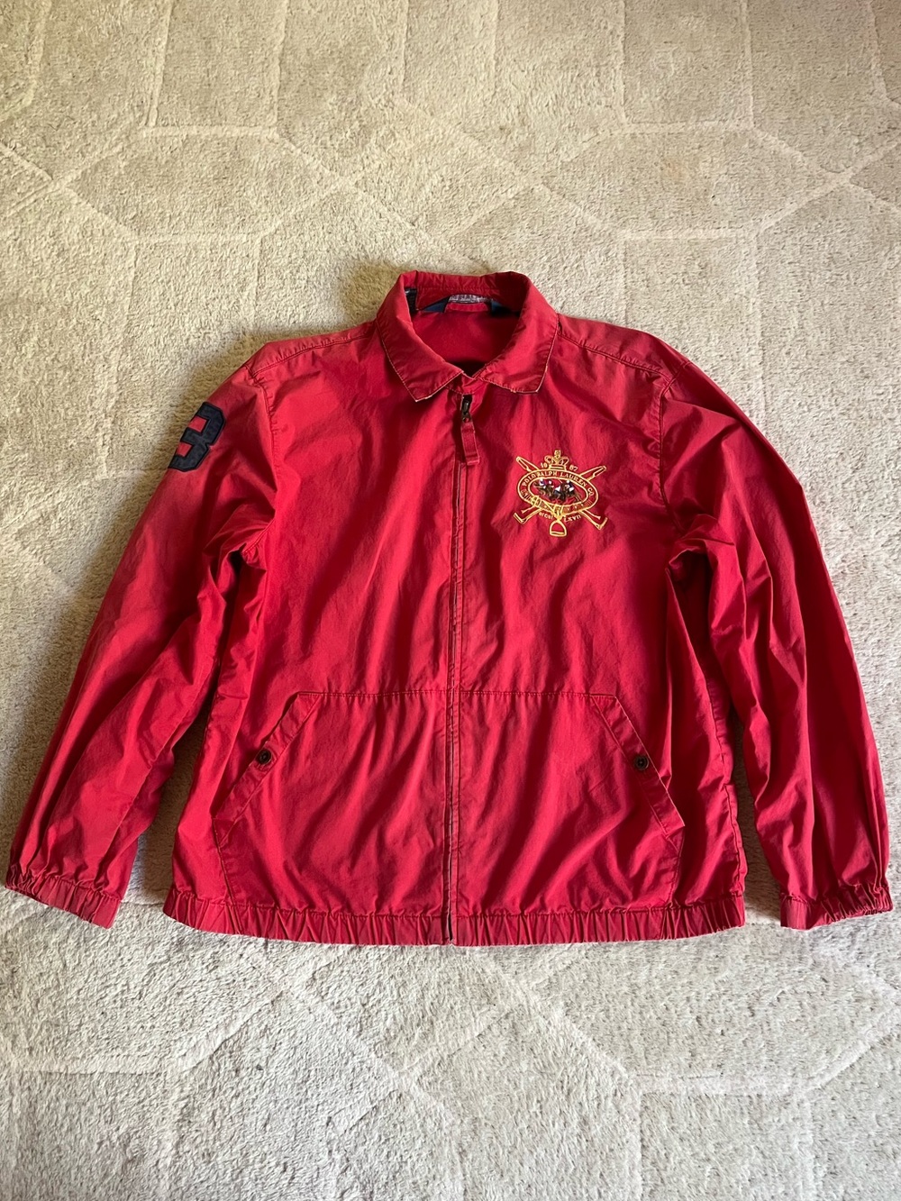 Polo by Ralph Lauren Triple-Pony Poplin Jacket